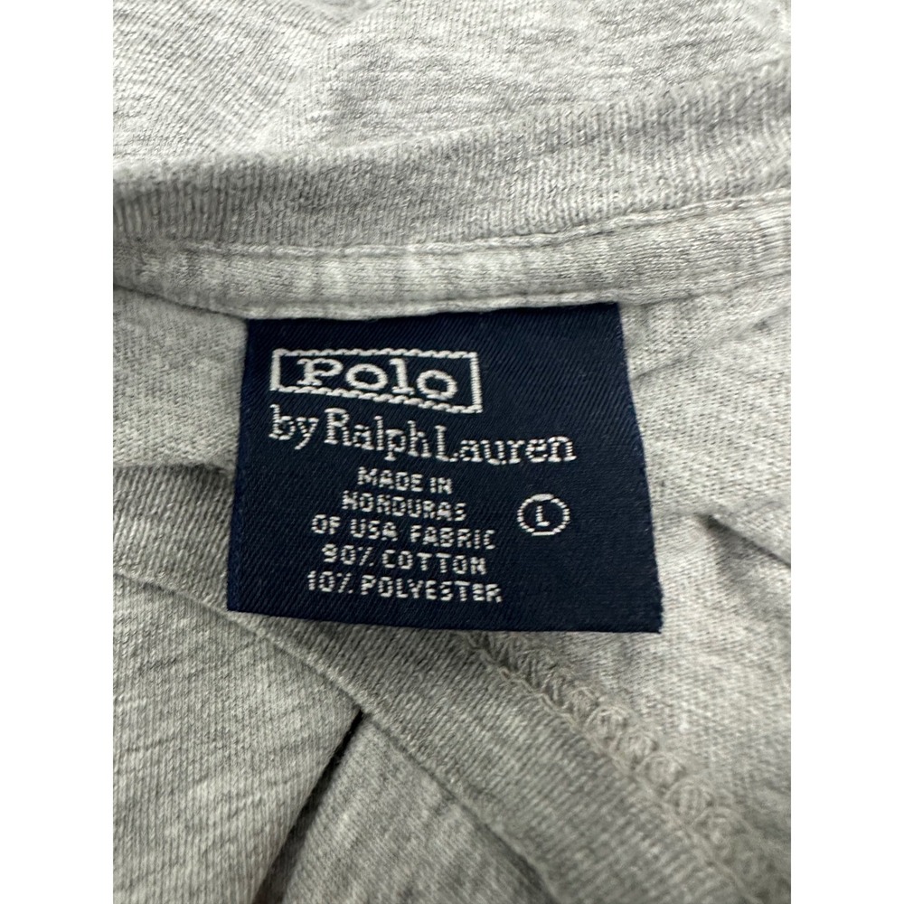 Men's Polo by Ralph Lauren Gray Tee Shirt Size Large - Picture 4 of 5